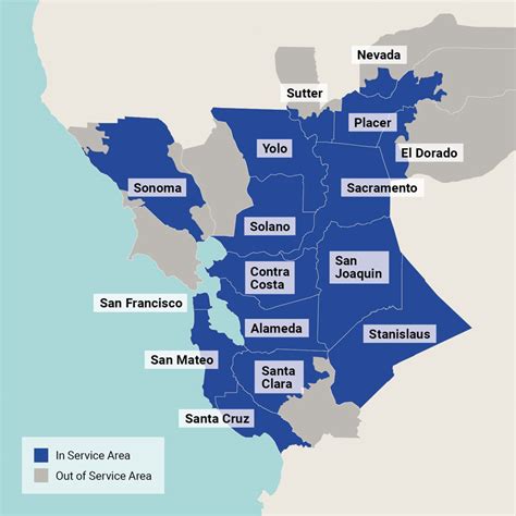 Sutter Health Locations Map