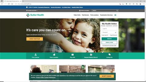 Sutter Health Online Sign In