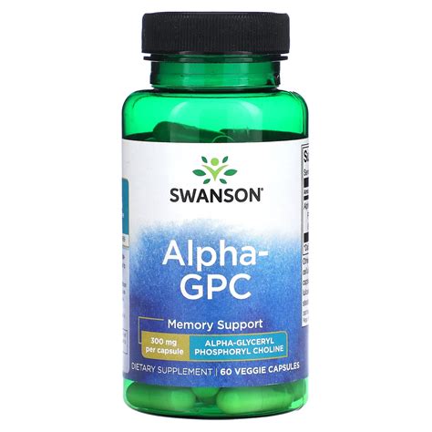 Swanson Alpha Gpc Ingredients