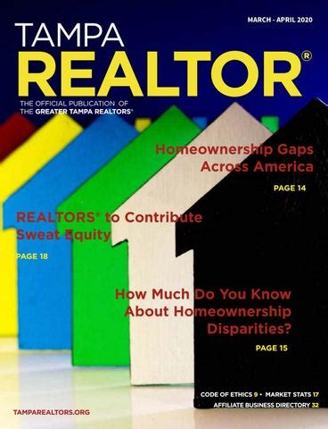 Tampa Realtor Magazine March April 2020 By Greater Tampa Realtors Issuu