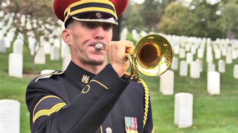 Taps Played At Funeral