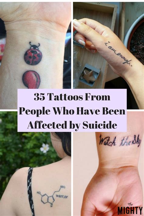 Tattoo For Suicidal Person