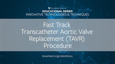 Tavr Procedure Cardiovascular Institute