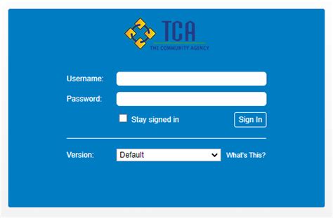 Tca Login