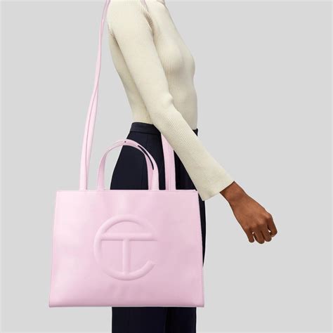 Telfar Medium Bubblegum Pink Bag Bags Medium Bags Pink Bag