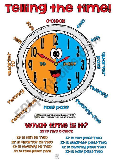 Telling The Time Poster