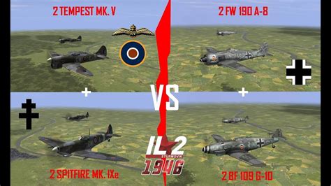 Tempest Vs Spitfire