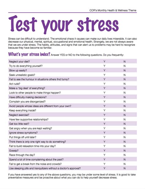 Test Mental Health Quiz