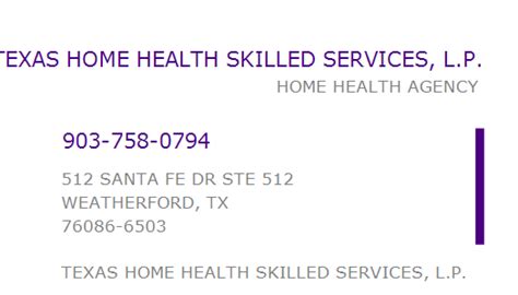 Texas Home Health Skilled Services