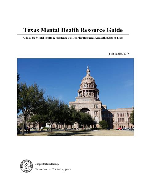 Texas Mental Health Resource Guide