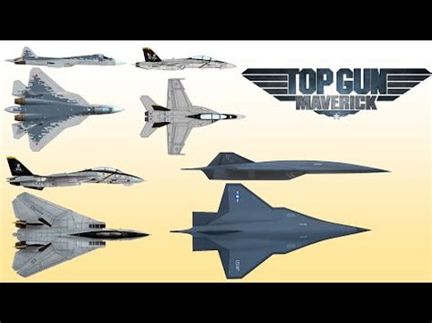 The 6 Fighter Aircraft Seen In Top Gun Maverick Youtube