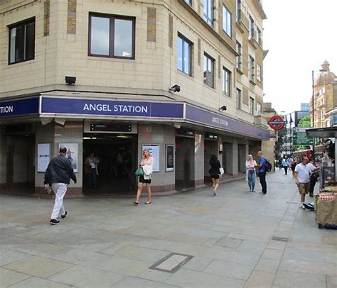 The Angel Tube Station Map