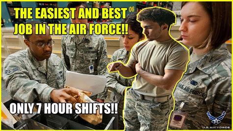 The Easiest And Best Job In The Air Force Youtube