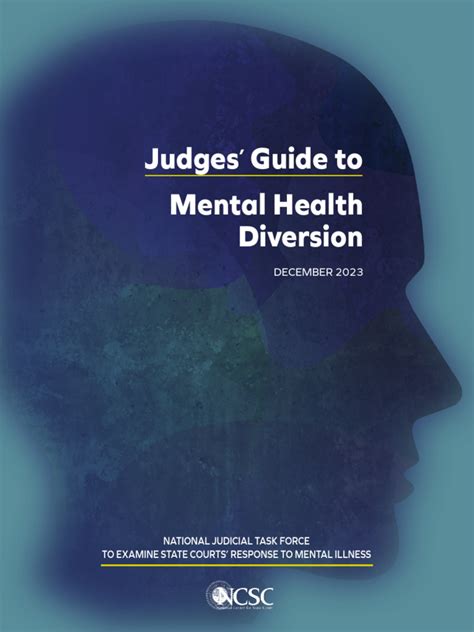 The Judges Guide To Mental Health Diversion Ncsc