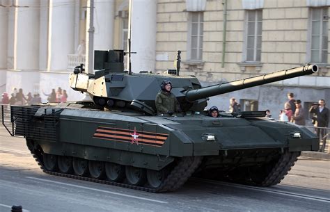 The T 14 Armata Is A Russian Main Battle Tank Based On The Armata