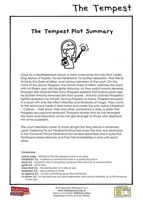 The Tempest Quick Summary