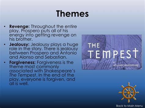 The Tempest Themes