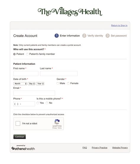 The Villages Health Log In