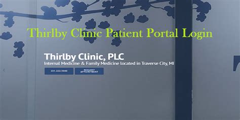 Thirlby Clinic Patient Portal