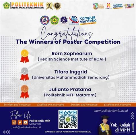 Tifara Inggrid Mahasiswa D4 Analis Kesehatan Raih Juara 2 Dalam International Student Competition And Conference On Medical Science Education 2022 Tlm Unimus