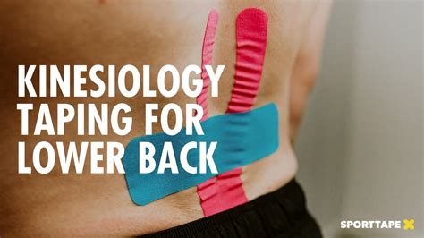 Tips For Applying Kinesiology Tape Youtube