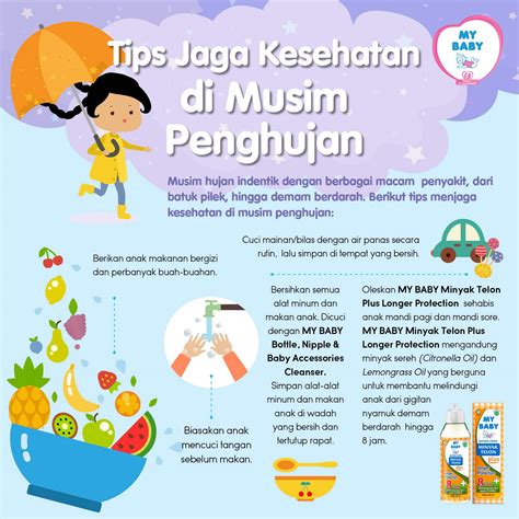 Tips Jaga Kesehatan Di Musim Penghujan My Baby