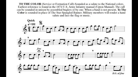 To The Colors Bugle Call-3