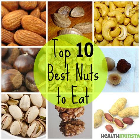 Top 10 Best Nuts For Good Health Caloriebee