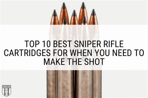 Top 10 Best Sniper Rifle Cartridges For When You Need To Make The Shot