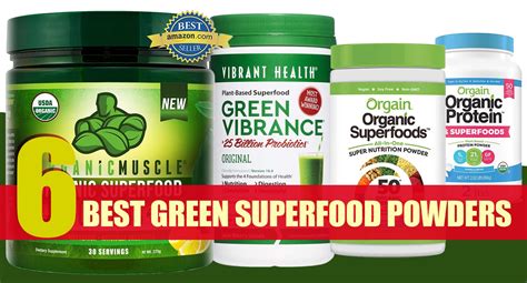 Top 10 Green Superfood Powders