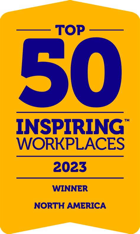 Top Inspiring Workplaces 2023 North America