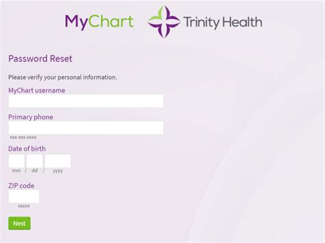 Trinity Health Patient Portal