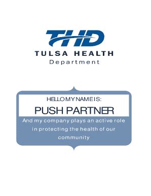 Tulsa Health Department Email