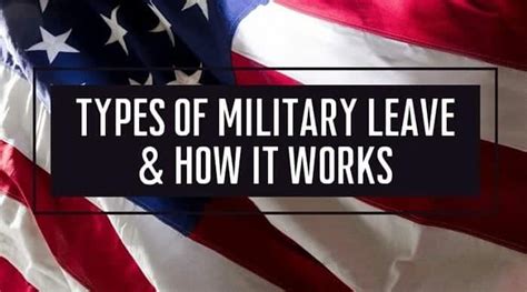 Types Of Military Leave Amp How It Works The A To Z Guide