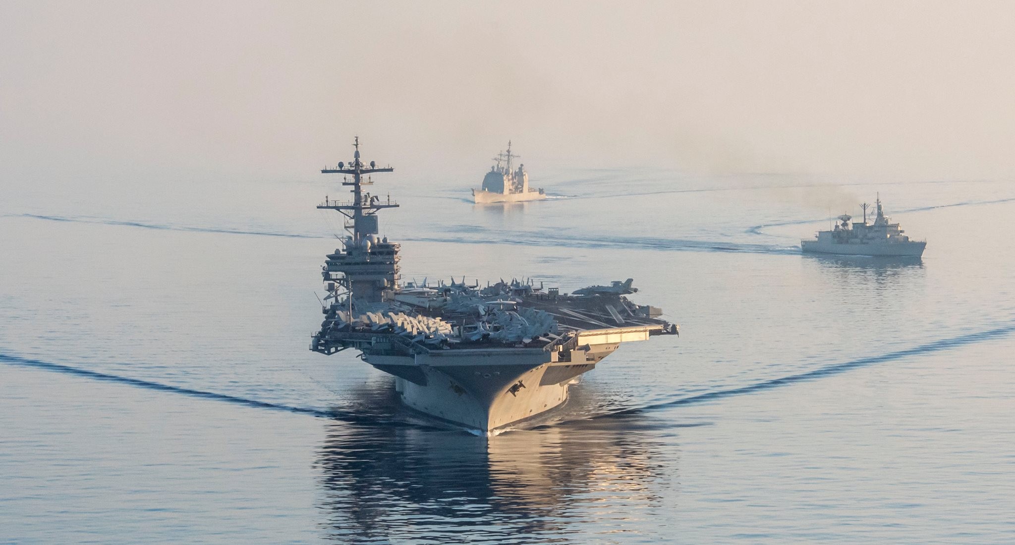 Typical Us Carrier Strike Group