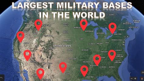 U S Military Bases By Size