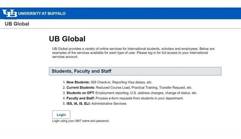 Ub Student Health Services Portal