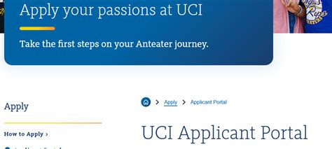 Uci Portal Login