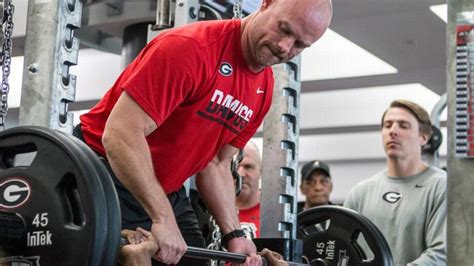 Uga Football Georgia Has One Of The Craziest Strength Staffs In The