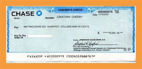 Umb Bank Cashier S Check