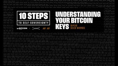 Understanding Your Bitcoin Keys Bip39 Seed Words Bitcoin Magazine Bitcoin News Articles And Expert Insights