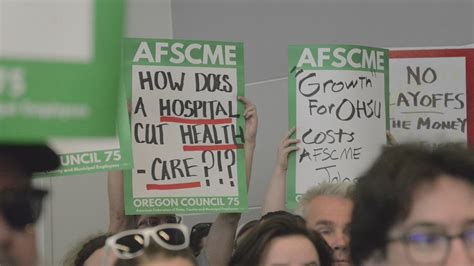 Union Very Surprised At Jobs Affected In Ohsu Layoffs