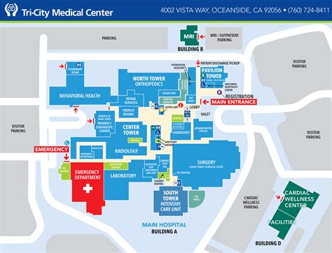 United Regional Hospital Map