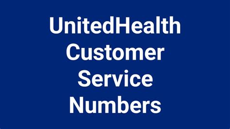 Unitedhealthcare Transportation Telephone Number