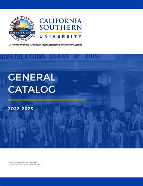 University Of Southern California Catalog