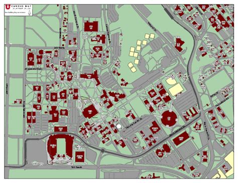 University Of Utah Dorm Map