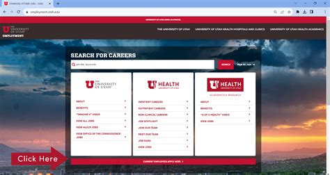 University Of Utah Jobs Login