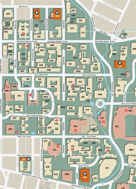 University Of Utah Map Printable