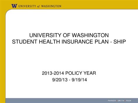 University Of Washington Student Health