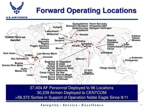 Us Air Force Deployment Locations